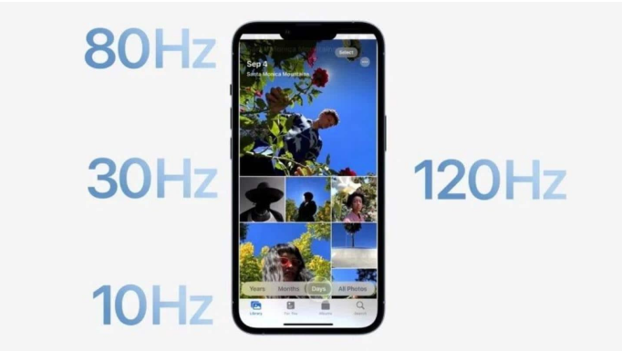 民乐苹果14维修分享iPhone 14有高刷吗 
