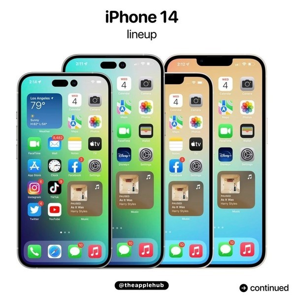 民乐苹果14维修分享iPhone 14全家福 