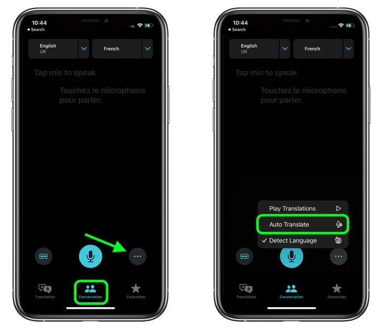 民乐苹果手机维修分享iOS 15 “翻译” App 新改进 