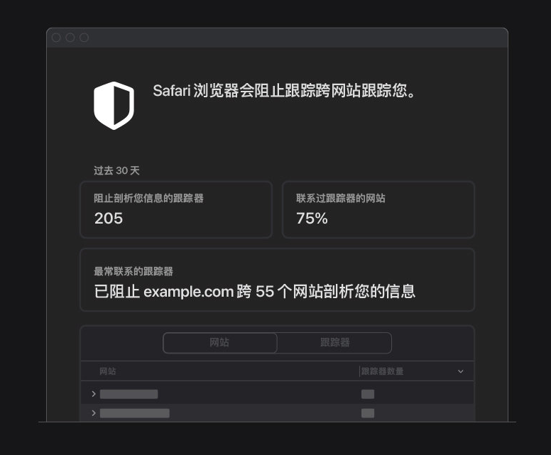民乐苹果手机维修分享如何在 Safari 浏览器中查看和打开隐私报告 
